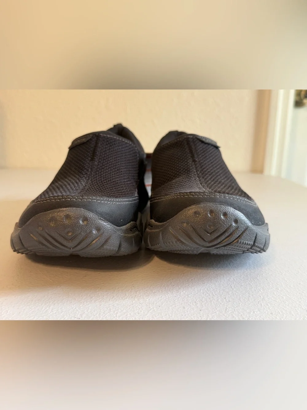 Crocs Men’s Swiftwater Mesh Moc Shoes Black Casual Slip On Loafer Size 9 M